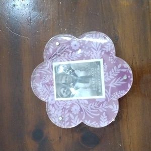 Fuchsia Floral Flower Frame